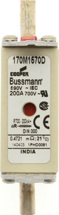 Eaton Wkładka bezpiecznikowa DIN000 200A aR 690V 170M1570D