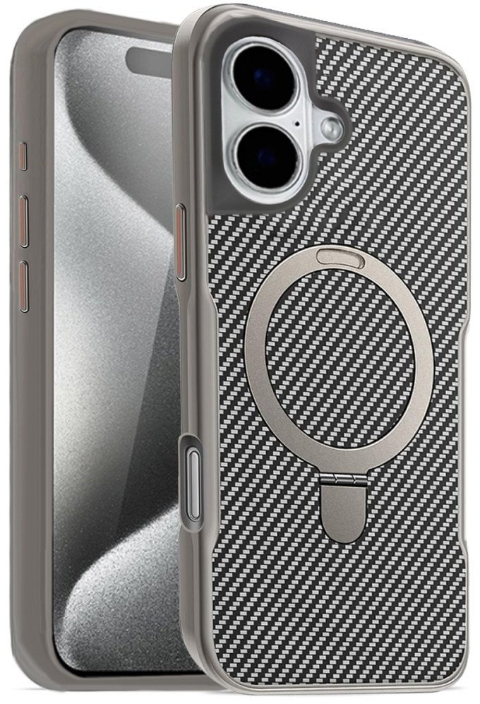 Etui do iPhone 16 MagSafe, szare