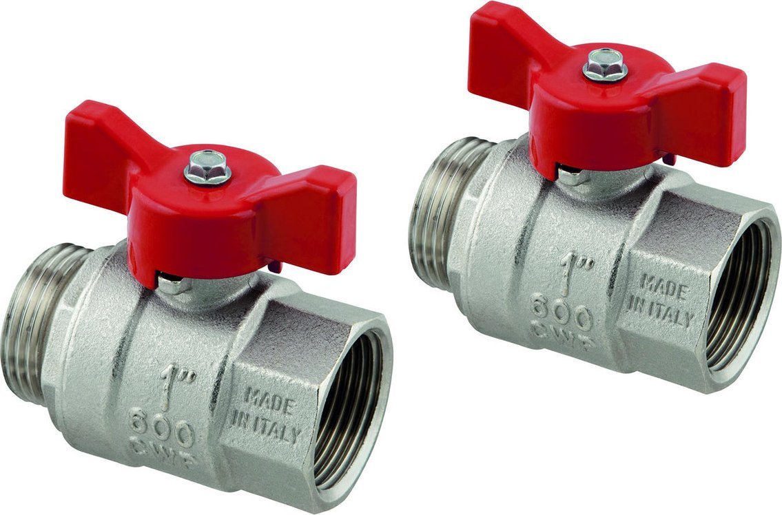 Uponor Uponor Vario zawór kulowy niklowany G1-G1