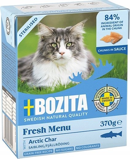 Bozita Fresh Menu Sterilised pstrąg 370g