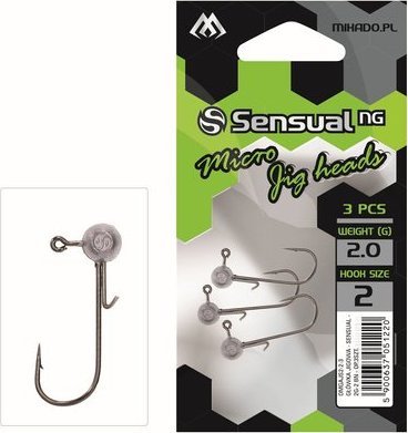Mikado Główka Jigowa Mikado Sensual Micro 1g-8 - op.3szt.