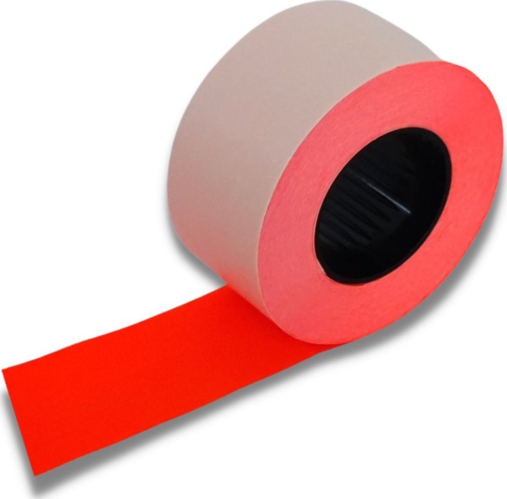 StudioCen Taśma do metkownicy IIrz. prosta -czerwona 5szt.