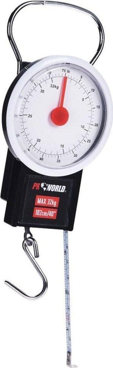 ProWorld Waga bagażowa z miarką max. 32 kg