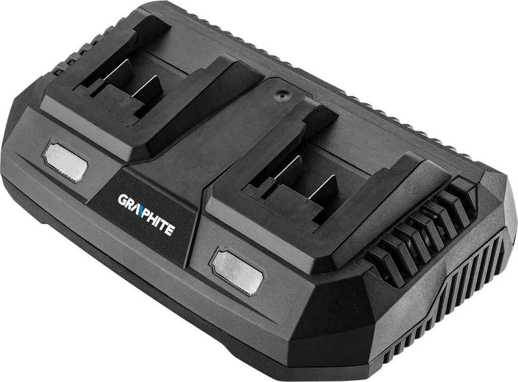 Graphite Ładowarka podwójna do akumulatorów Energy+ 58G085-1