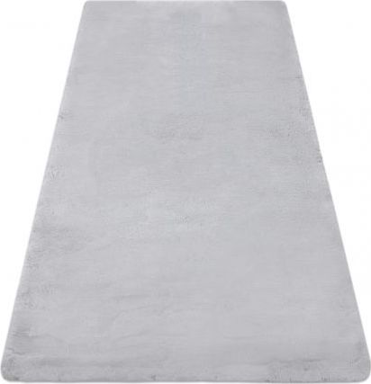 Dywany Łuszczów Dywan TEDDY Shaggy szary bardzo gruby, pluszowy, antypoślizgowy, do prania, 133x180 cm