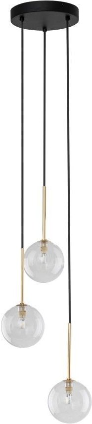 Lampa wisząca NILOS BLACK/GOLD 5942 TK Lighting