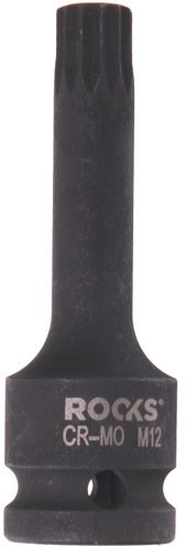 ROOKS KLUCZ TRZPIENIOWY UDAROWY 1/2", 75 MM, SPLINE M 12