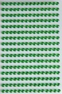 BREWIS Dżety samoprzylepne zielone 6mm 140szt