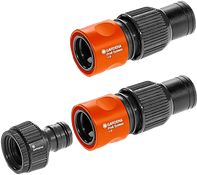 Gardena Zestaw połączeń systemowych 26,5 mm (G 3/4 ") i 33,3 mm (G 1") (1505)