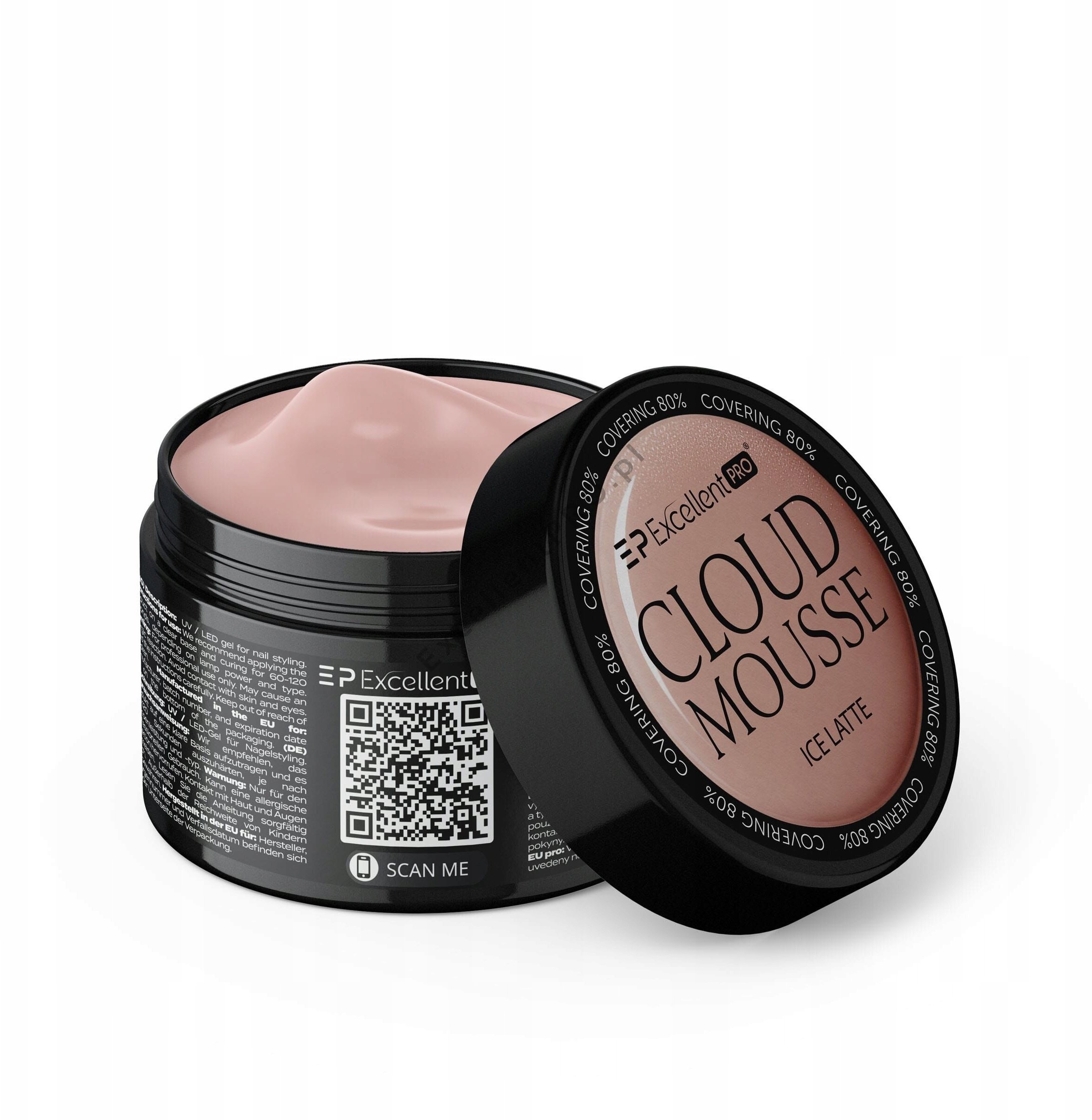 EXCELLENT PRO_Cloud Mousse żel budujący Ice Latte 15g