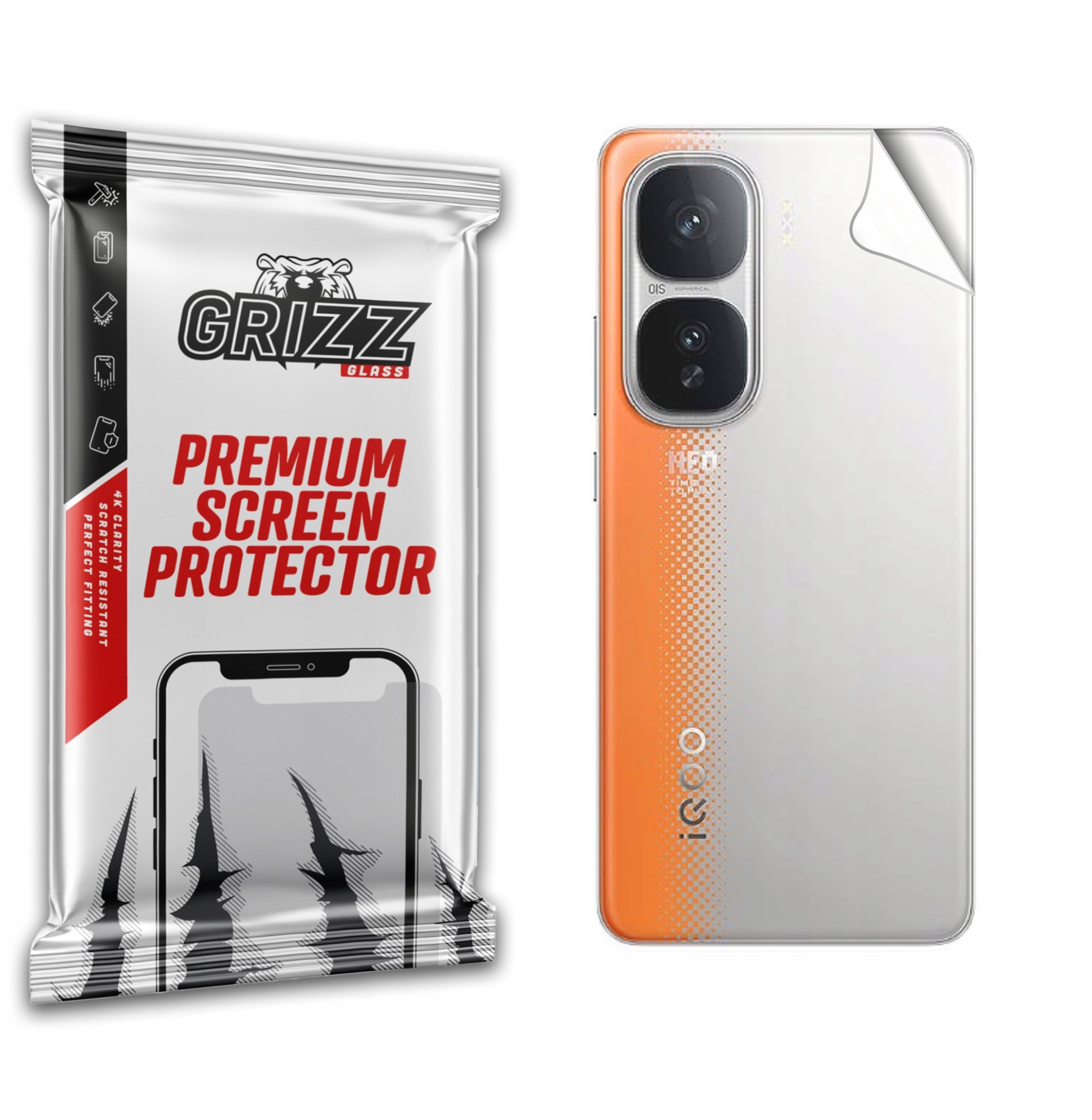 Folia na tył GrizzGlass SatinSkin do Vivo iQOO Neo10 Pro