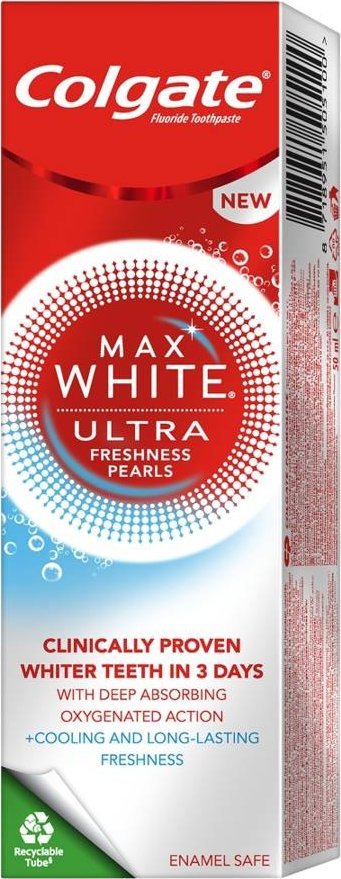 Colgate Colgate Pasta do zębów Max White - Ultra Freshness Pearls 50ml