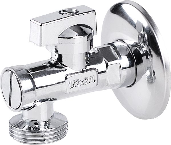 Perfexim Zawór kątowy z ﬁltrem 1/2"x3/8" (02-011-1510-000)