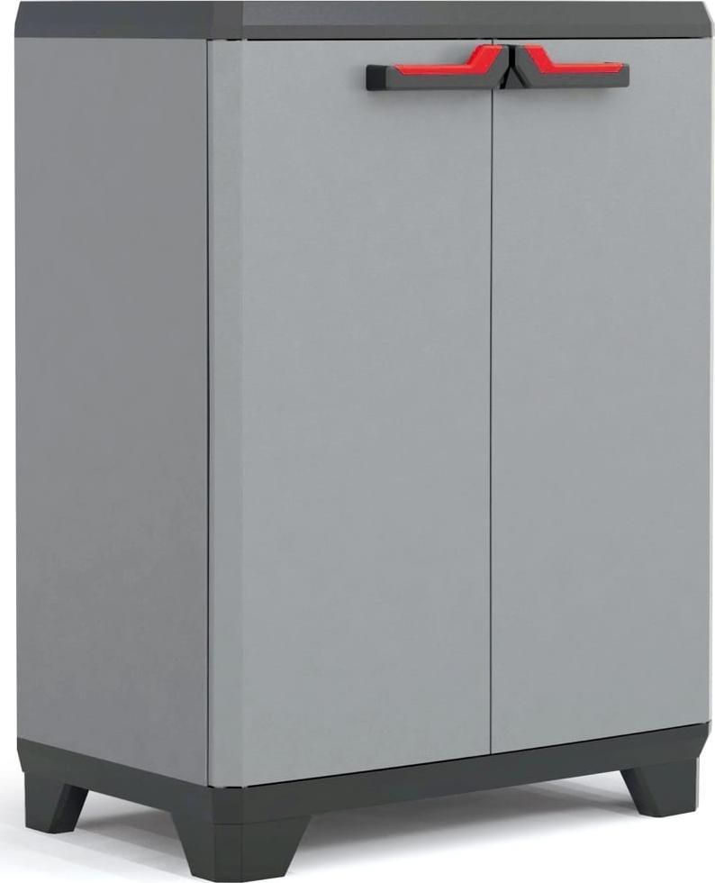 Szafa ogrodowa Keter Keter Szafka do przechowywania Stilo, szaro-czarna, 90 cm