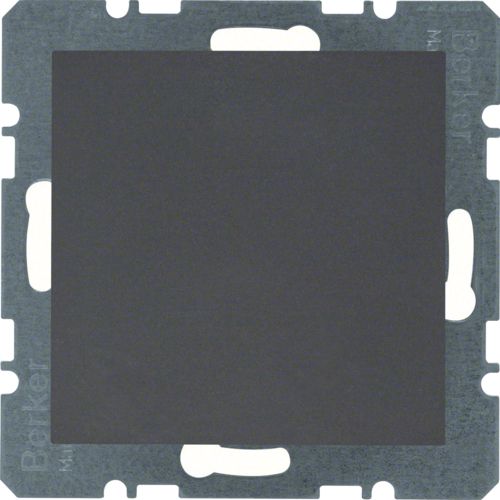 Berker Zaślepka z elemetem centralnym B1/B3/B7 antracyt (10091606)