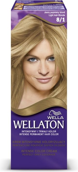 Wella Wellaton Intense Permanent Color 8/1 Light Blonde (4056800023301)