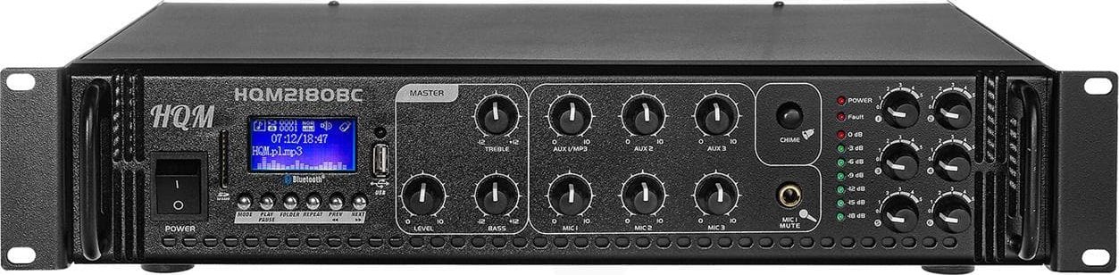 HQM WZMACNIACZ HQM2180BC RADIO FM/MP3/BLUETOOTH 180W