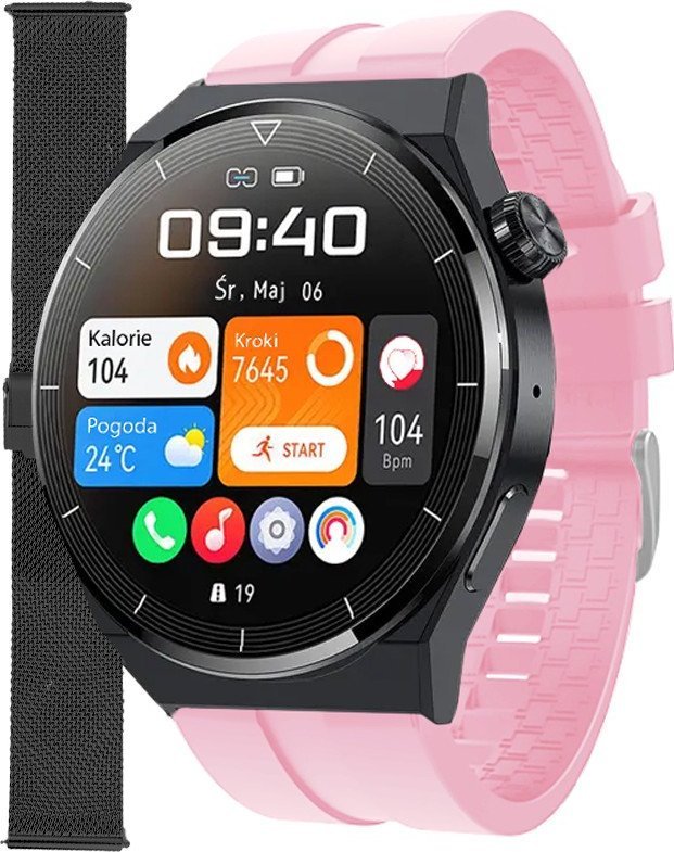 Smartwatch Enter SAT.14.5319.144-SET Różowy