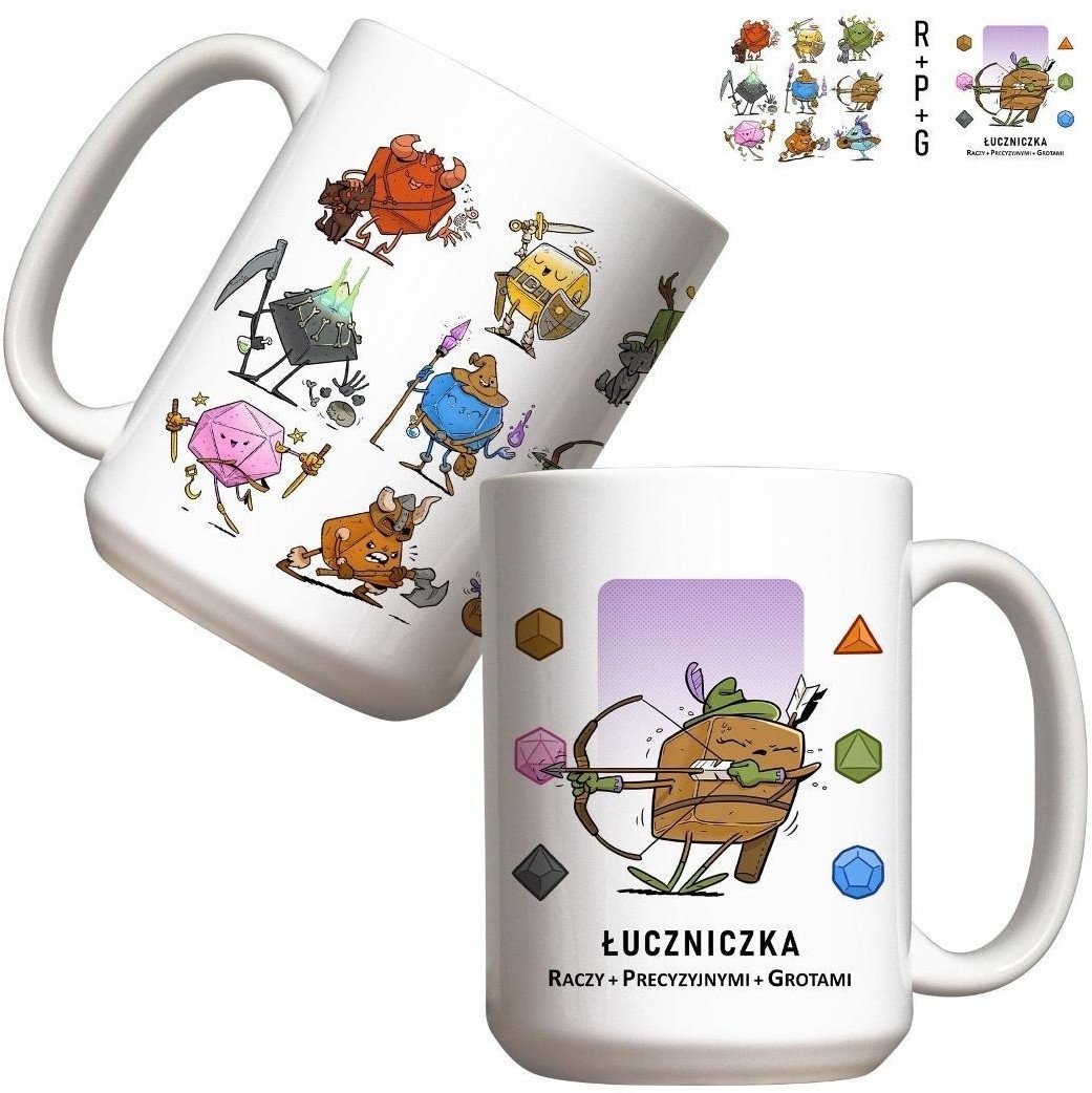 Kubek - RPG - Łuczniczka 440ml
