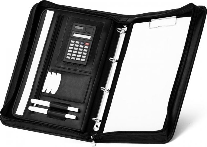 Solome SKÓRZANA TECZKA NA DOKUMENTY BIWUAR SOLOME KALKULATOR