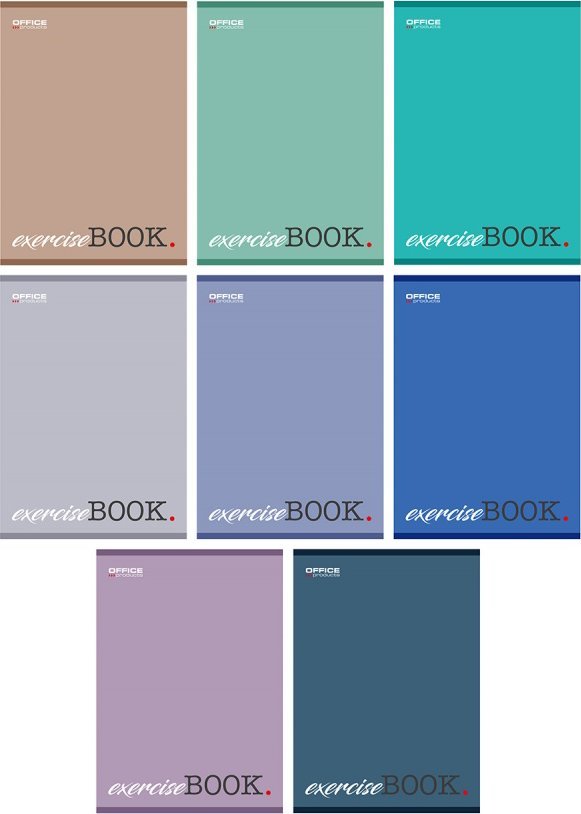 Zeszyt A5/60 Kratka Office Products 16256161-99 Komplet 8 Sztuk