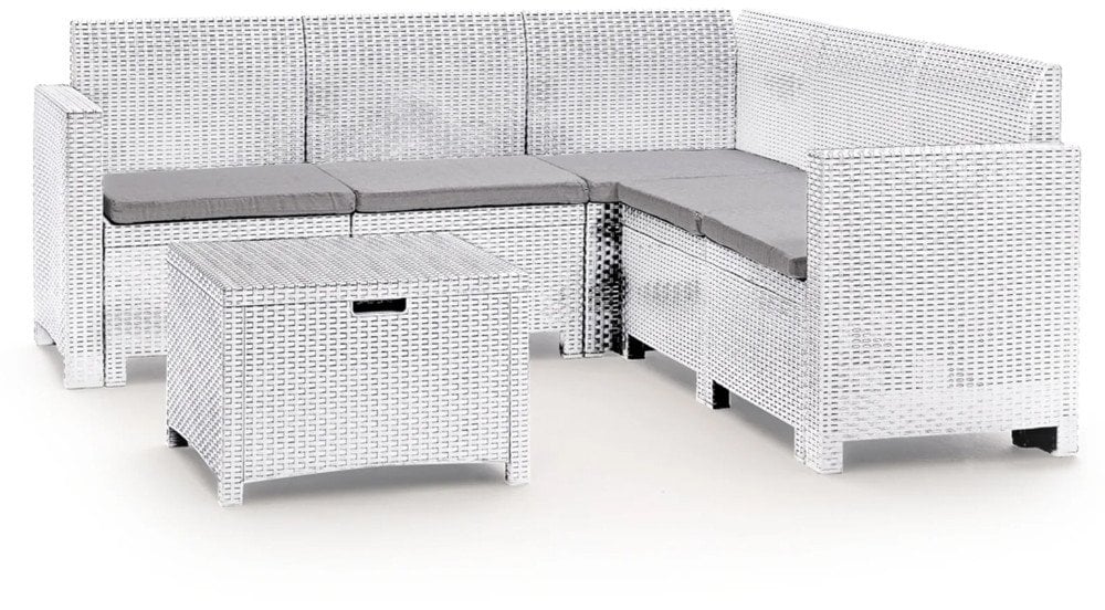 Garden furniture set Set Nebraska Corner white 8003723090756