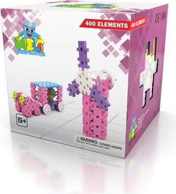 Meli Klocki Meli Constructor Girls 400 Sztuk (50065)