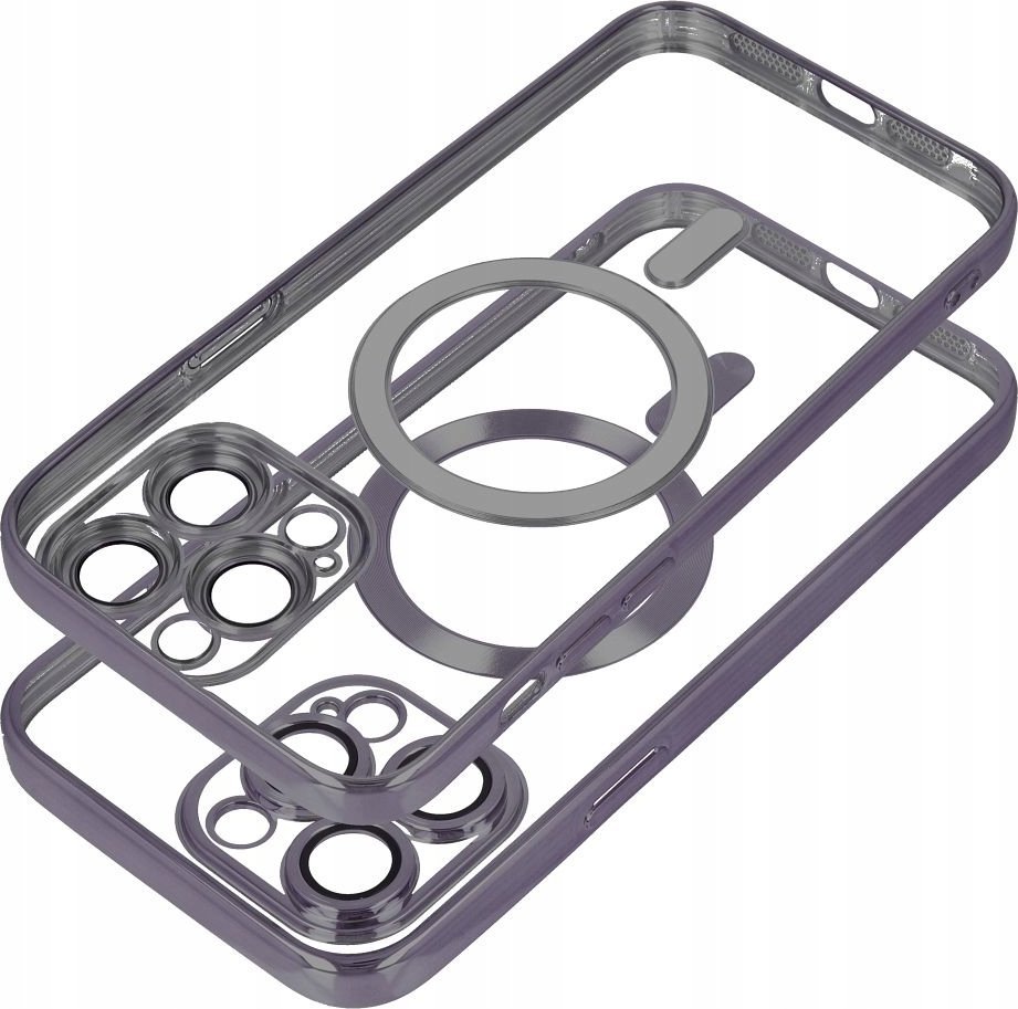 OEM Futerał ELECTRO MAG COVER kompatybilny z MagSafe do IPHONE 15 Pro czarny