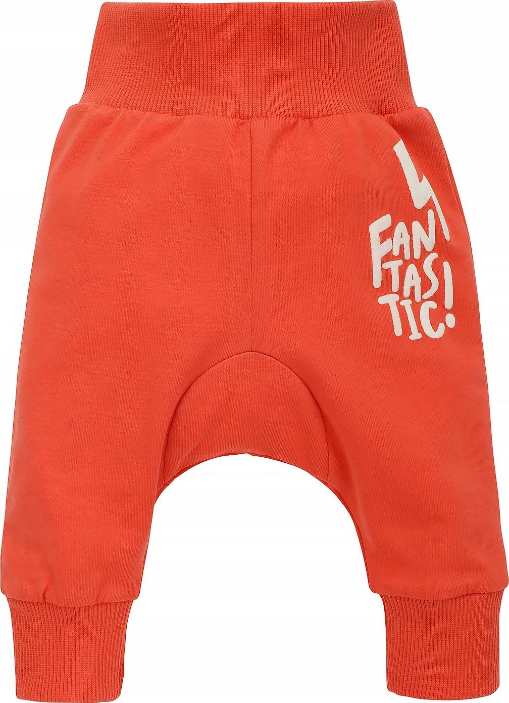 PINOKIO Spodnie bawełniane dla chłopca pomarańcz Orange Filip Pinokio 116