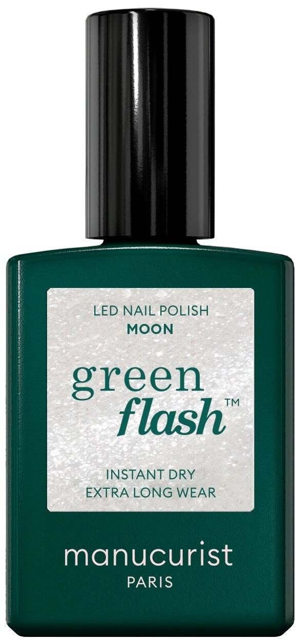 MANUCURIST_Green Flash Led Gel Nail Lacquer lakier do paznokci Moon 15ml