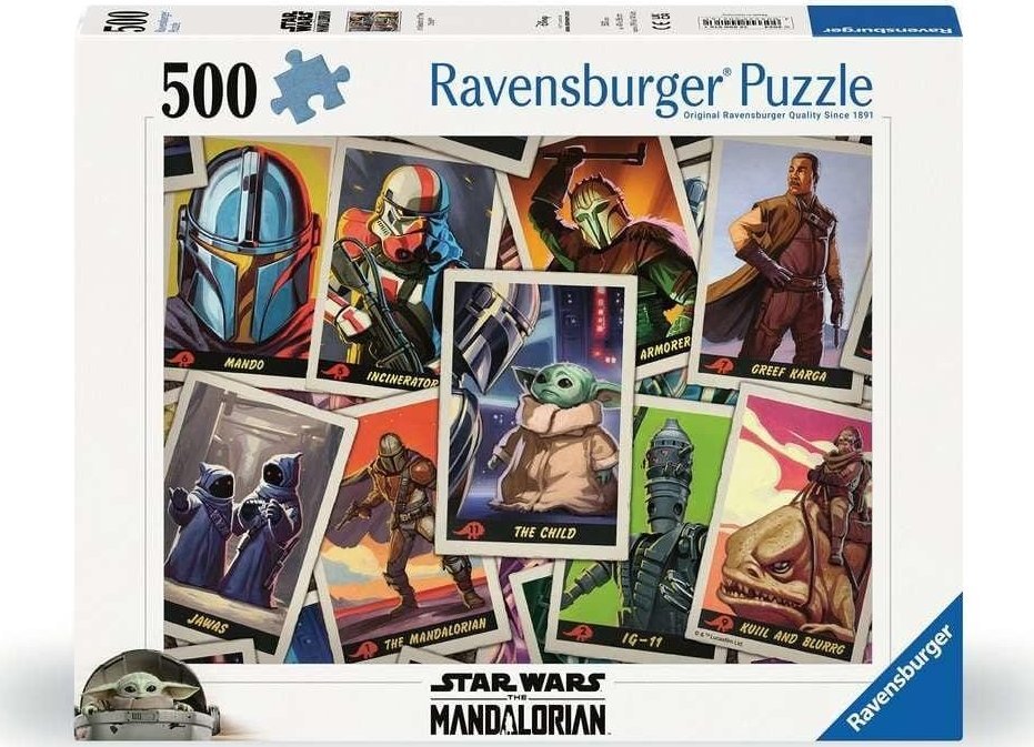 Ravensburger Puzzle Star Wars Mandalorian 500 elementów