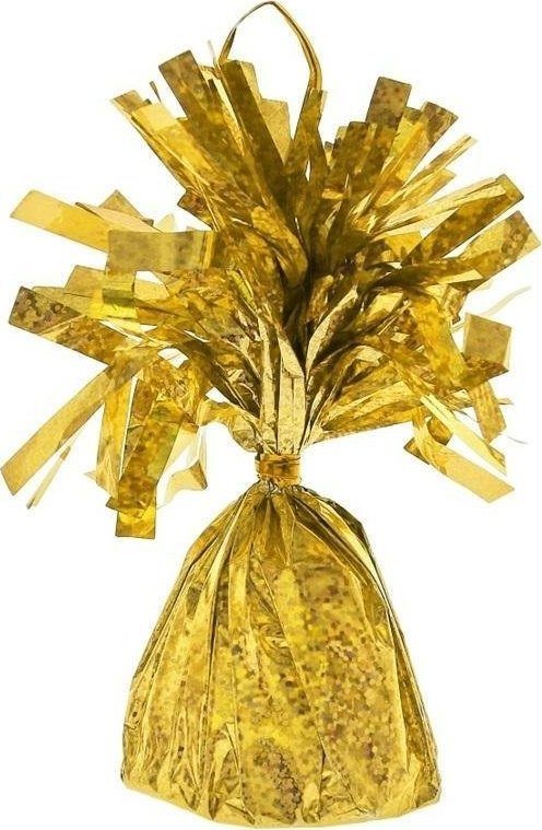 GoDan Ciężarek foliowy do balonów złoty 145g