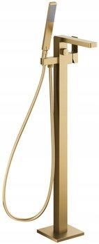 5135-510-39 / KFA / LOGON / BATERIA WANNOWA WOLNOSTOJĄCA, PVD BRUSHED LIGHT GOLD /