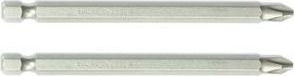 Dedra Końcówki wkrętakowe PH2x100mm, 2szt blister (18A06PH22-02)
