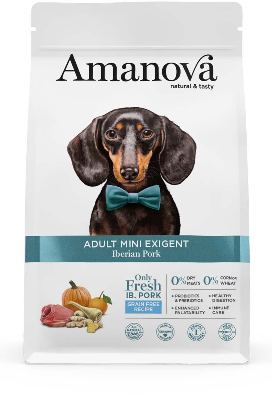 Amanova Adult Mini Exigent Iberian Pork 800g