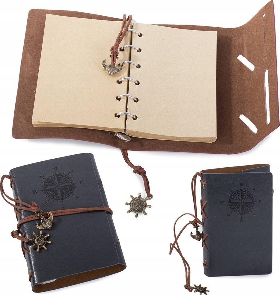 Verk NOTES PODRÓŻNIKA PAMIĘTNIK DZIENNIK RETRO VINTAGE