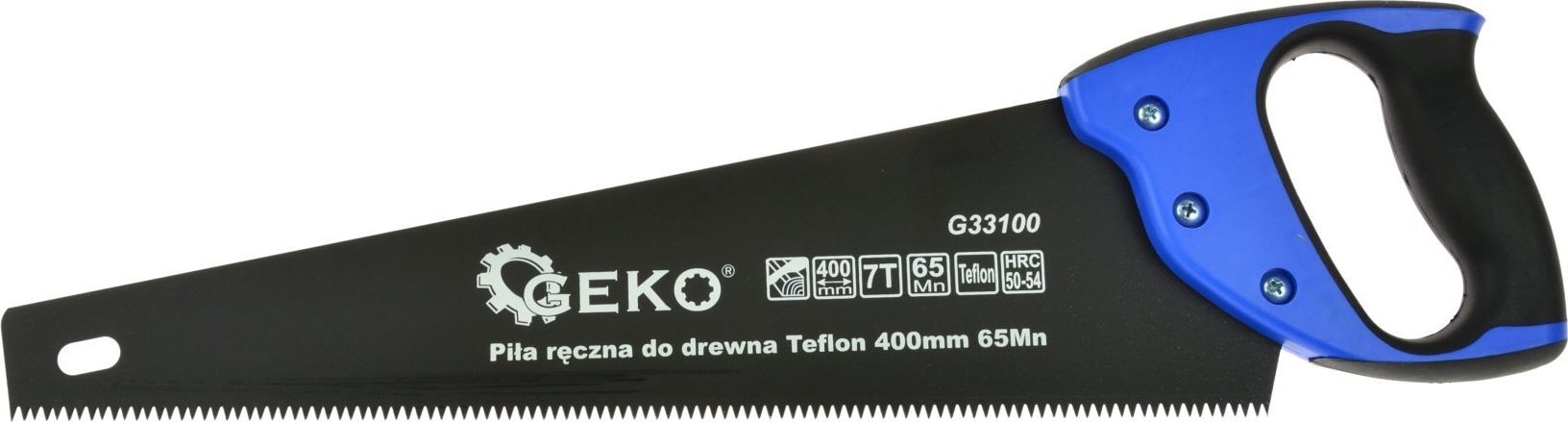 Geko Piła ręczna do drewna Teflonowa 400mm 65Mn (40)