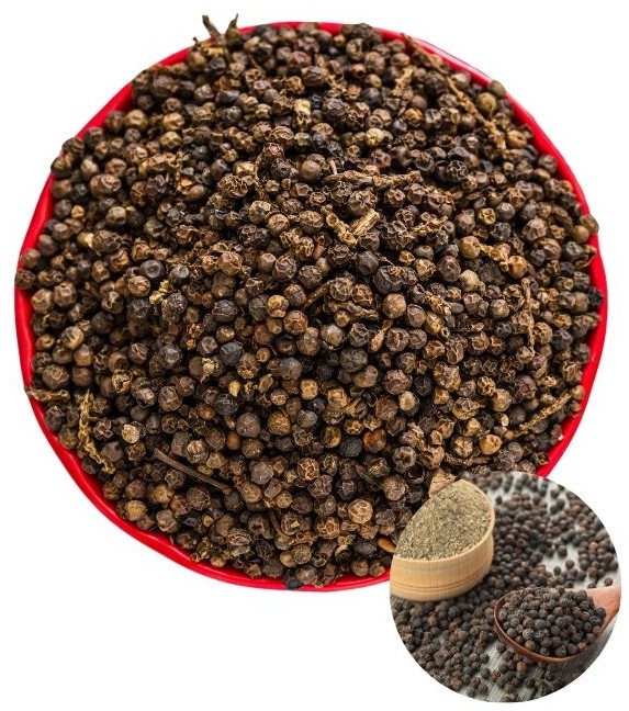 Agnex Przyprawa pieprz czarny ziarnisty z Wietnamu do młynka do sosów i marynat agnex 150g