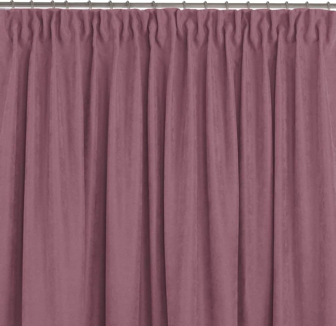 Homede Zasłona MILANA liliowy szenila 136x175 HOMEDE