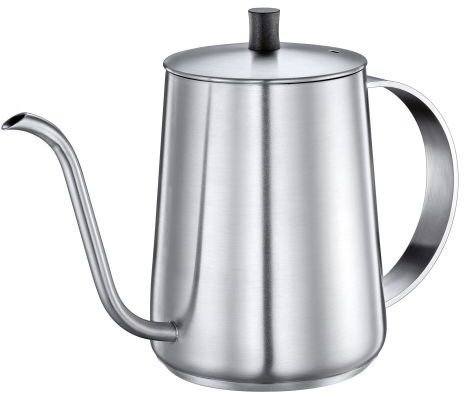 Cilio Czajnik do powolnego zalewania kawy Adria, stal nierdzewna, śred. 10,5 x 16 cm, 0,65 l