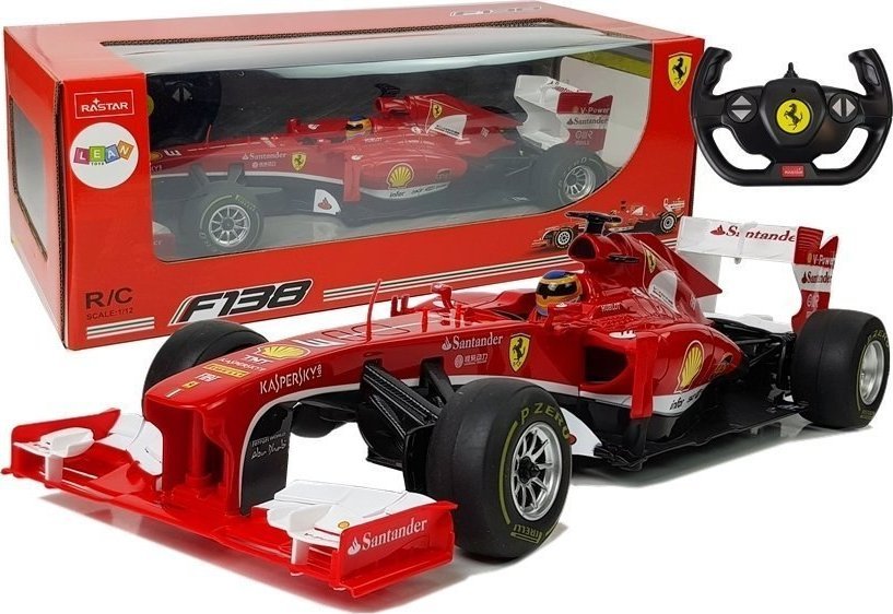 Auto Wyścigowe Bolid Formuła 1 Ferrari F138 Czerwony 1:12 2.4G Rastar