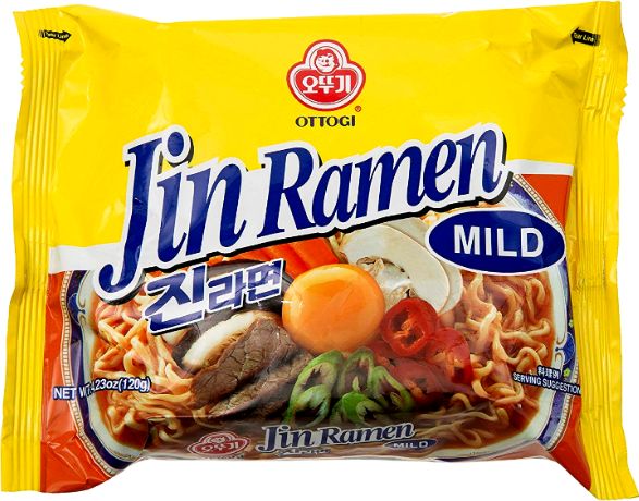 OTTOGI Zupa makaronowa Jin Ramen Mild, łagodna 120g - Ottogi uniwersalny