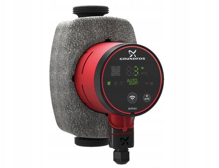 GRUNDFOS ALPHA3 25-60 180 1x230V 50Hz 6H Ny 2018 model
