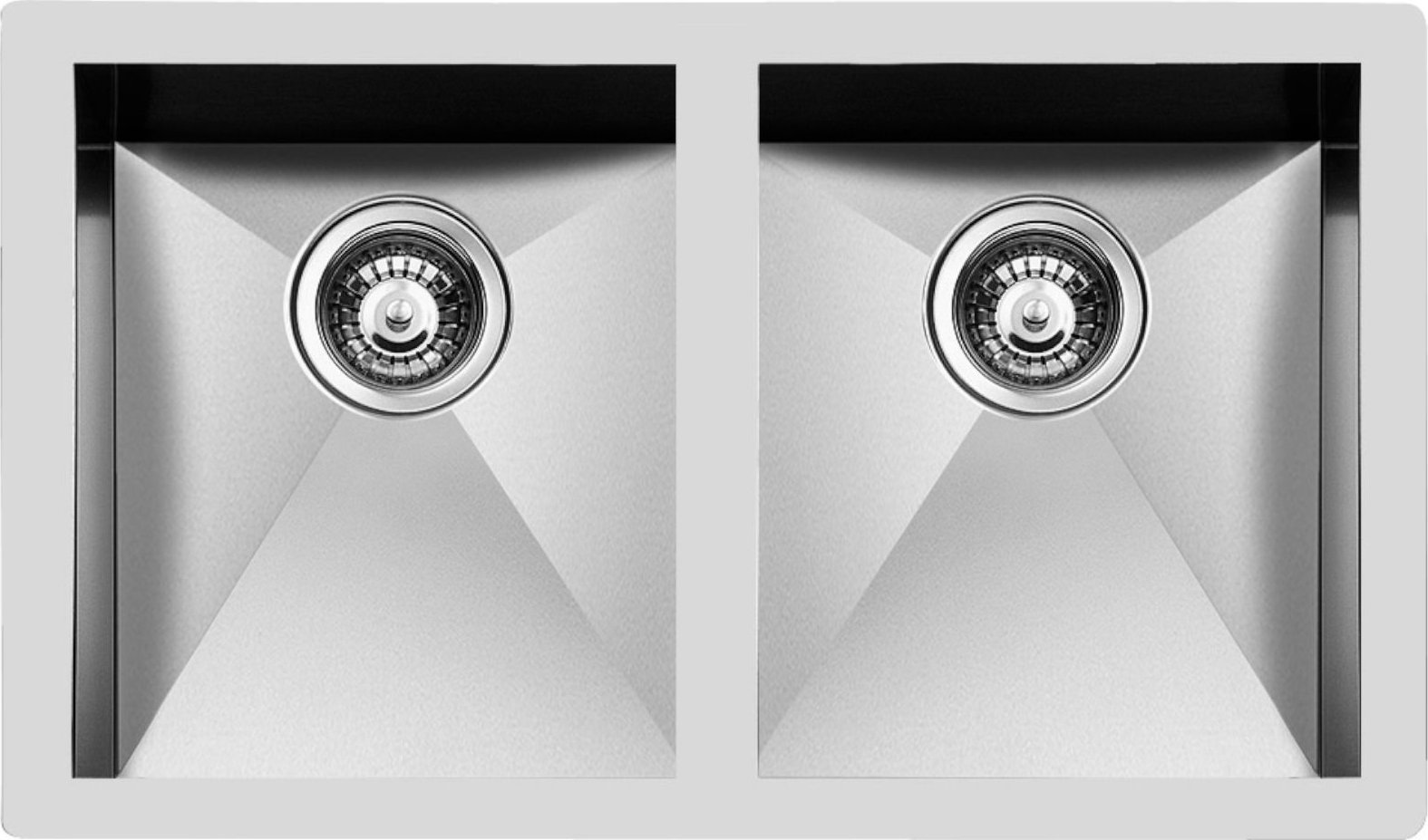 Zlewozmywak Foster Foster 1208850 QUADRA 785x460 2 komory podwieszane