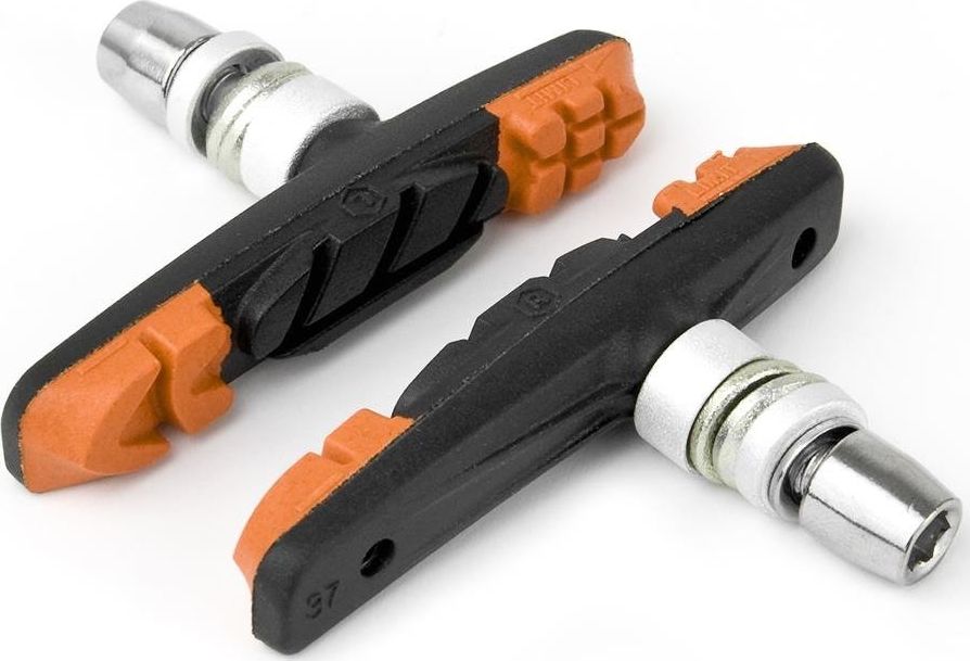 Accent Klocki hamulcowe Accent V-Brake 3-Function pomarańczowo-czarno-pomarańczowe uniwersalny