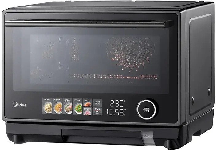 Midea Microwave oven | MSO25H | Free standing | 25 L | 1000 W | Convection | Grill | Black
