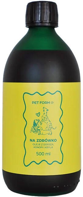 Pet Form Olej dla psa Na zdrówko 500 ml