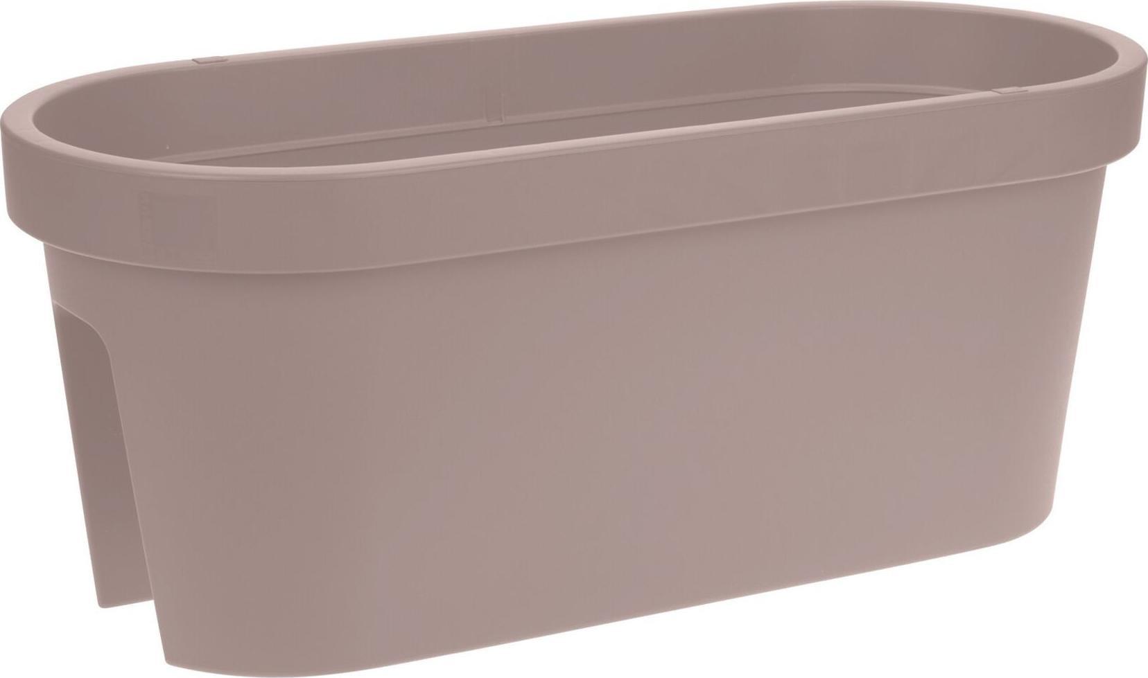 ProGarden Donica balkonowa na balustradę 60 cm doniczka osłonka