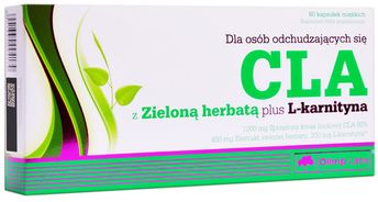 Olimp CLA z zieloną herbatą i L-karnityną