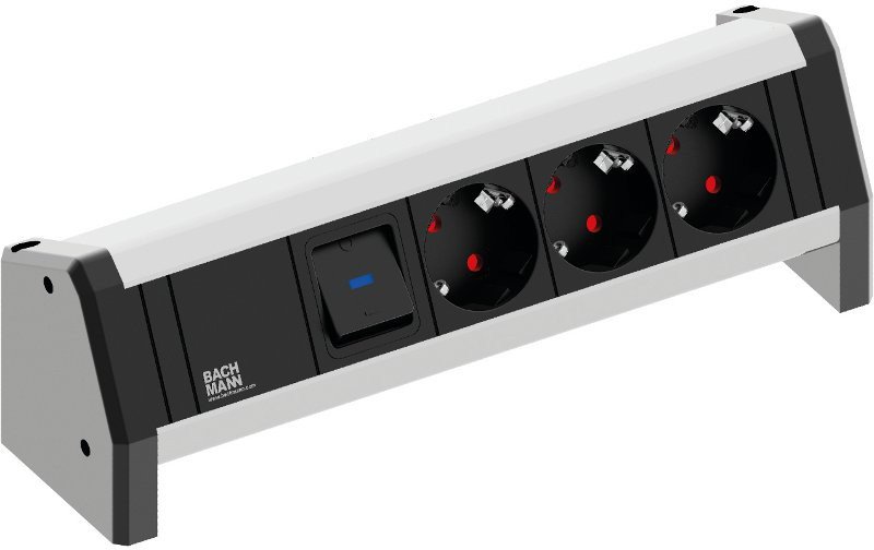 BACHMANN DESK 1xSwitch 3xCEE7/3